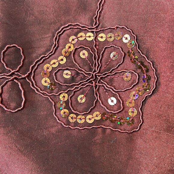 SUSAN GRAVER Holiday Christmas New Year Dressy Formal Special Occasion Sequined - Picture 10 of 16